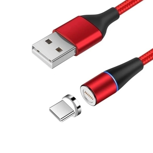 

Free Sample Products 3 in 1 Nylon Braided Magnet USB Cable