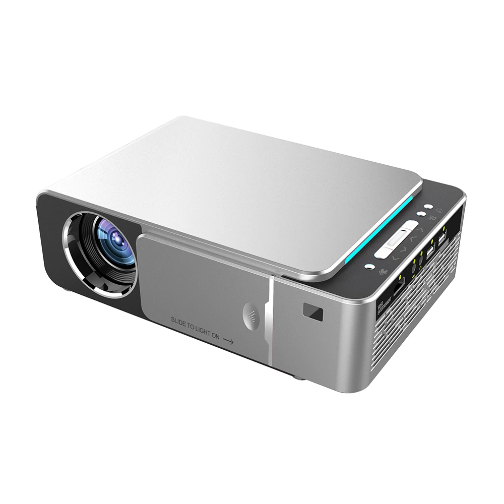 Hot Selling T6 3500 Lumens HD Portable LED Projector 1280*800 HD Video Projector
