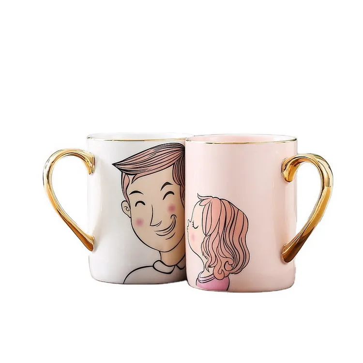 

wedding favors gifts ceramic couple cute couple mug cup gift set design, Various