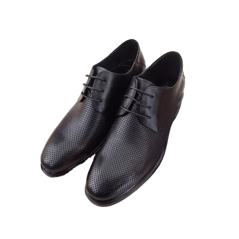 

2020 new fashion men calf leather dress shoes, Black