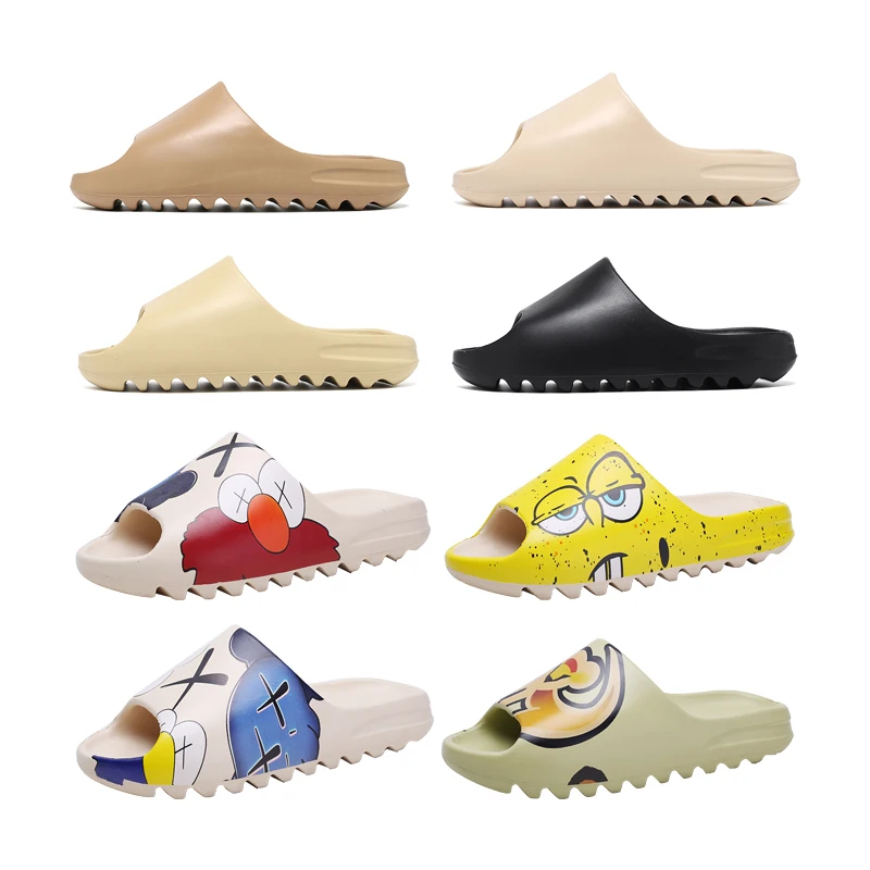 

Original High Quality Brand Logo Custom Women Yeezy Slide Yeezy Shoes Men Yeezy Slippers, Customized color