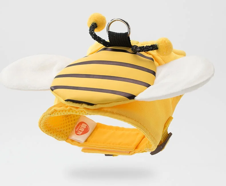 

Funny Cute Pet Harness Breathable Mesh Dog Harness Honey Bee