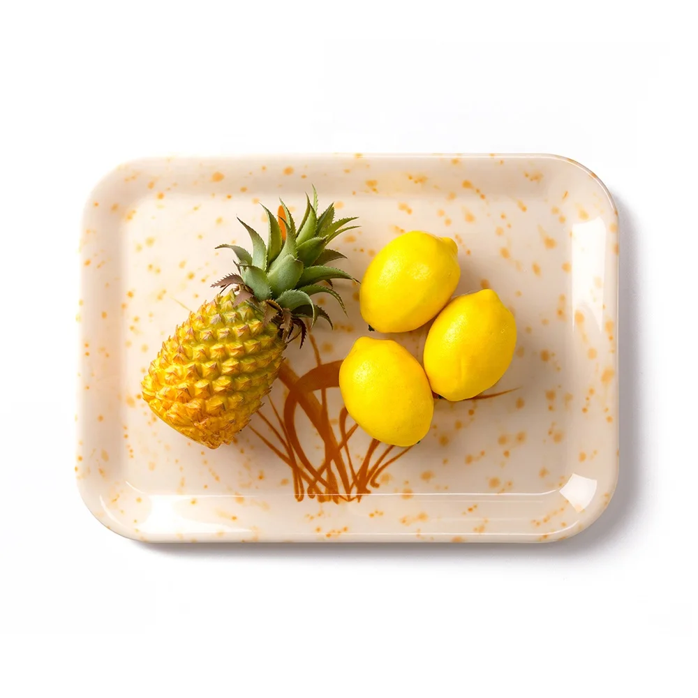 

Wholesale Melamine Serving Trays  Hotel Welcome Tray Cake Trays, Customized color