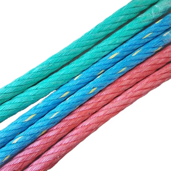 

16mm 6x19 Steel Wire Core With Polypropylene Monofilament Fiber Rope Made in China, Optional