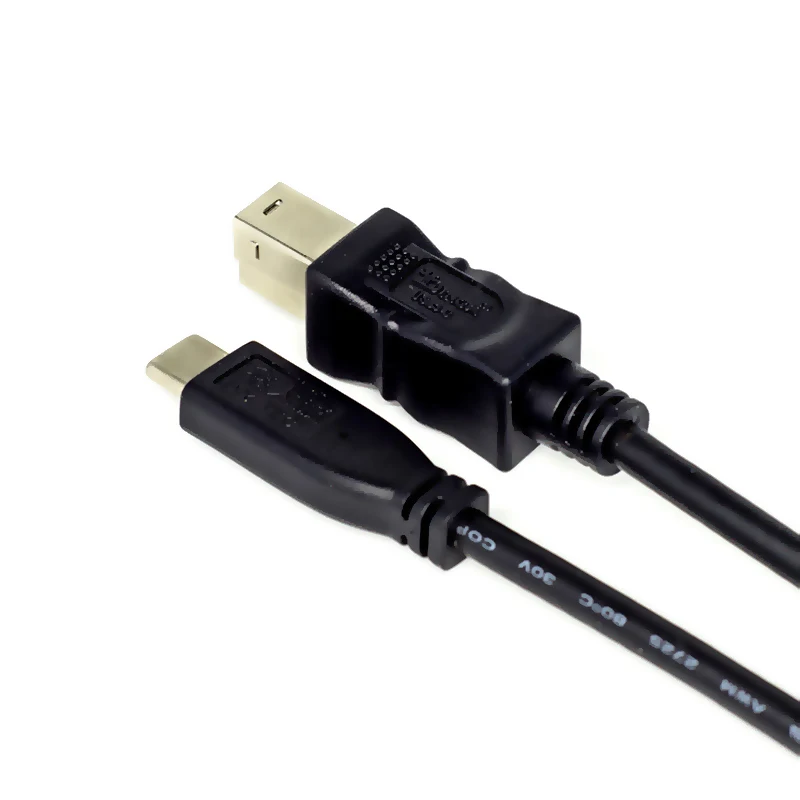 
Premium quality USB 3.0 Type-c Print Cable Type c Male to Type B Male Double Shielded USB 3.0 printer cable 