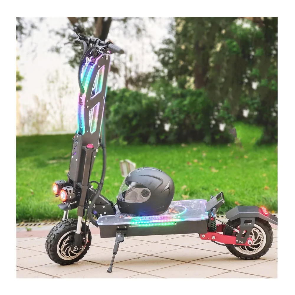 

REALMAX SM-11 11 inch 60v 8000W E Scooter Dual Motor fast Electric Scooters With LED light