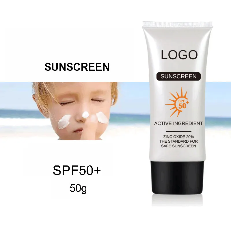 

AiXin OEM ODM 50ML Moisturizing Whitening Anti UV Non-Greasy Sun Protection Sunblock Cream Suncream Lotion Sunscreen Spf 50+