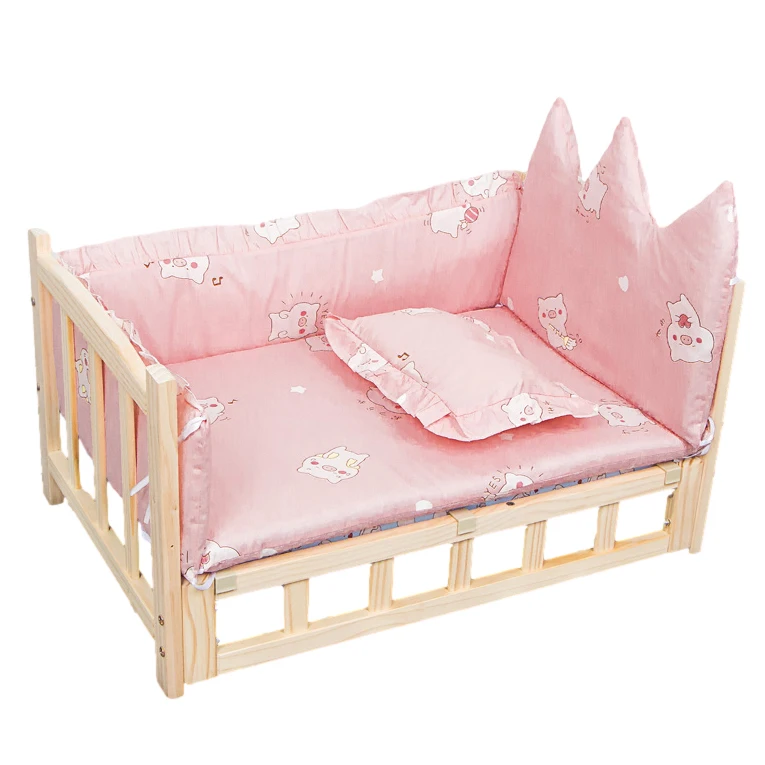 

Sofa-Style Couch Wooden Pet Puppy China Modern Dog Beds For Dogs