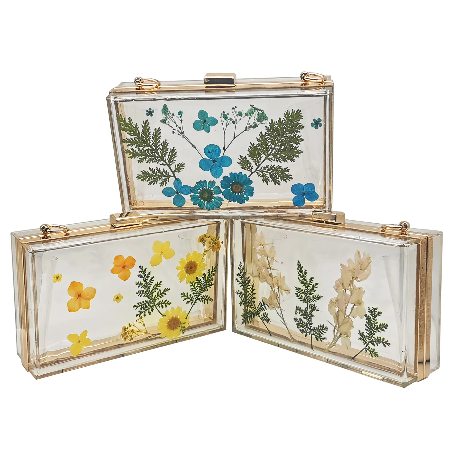 

Fashion Luxury Evening Handbags Party Purse Transparent Clutch Bag Acrylic, Yellow,blue, light yellow
