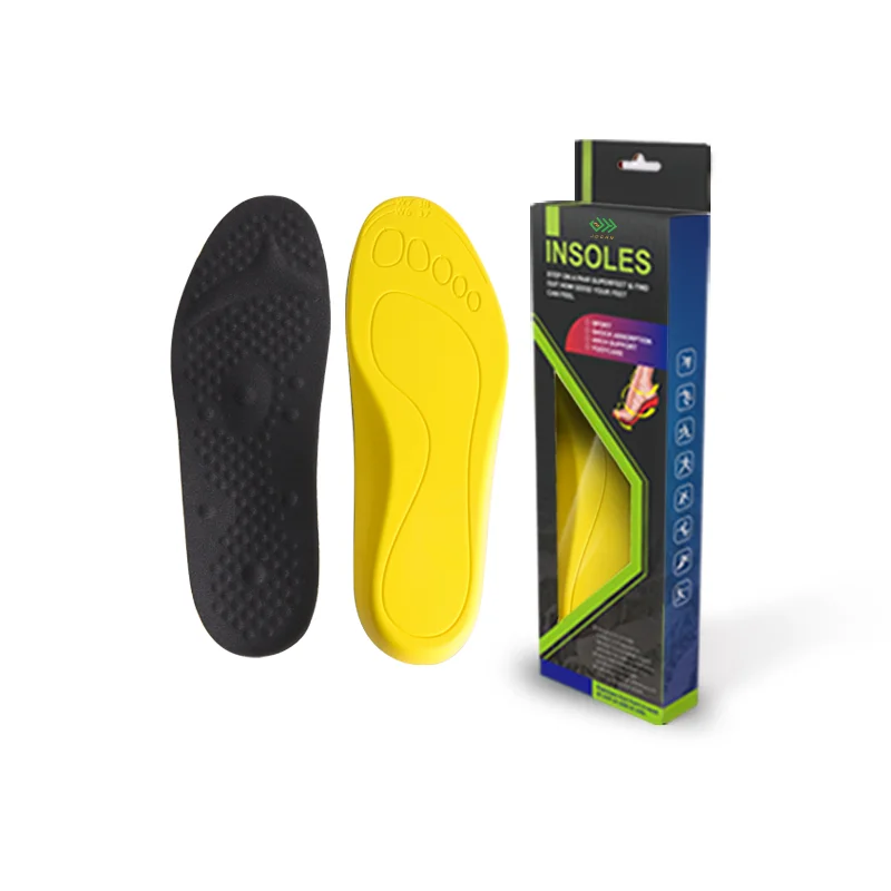 

99insole Trending Sweat Absorbing Custom Flat Foot Massager Pu Material Plantar Fasciitis Functional Sport Insole