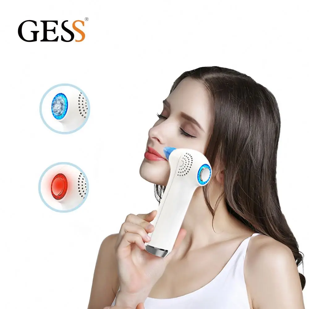 

New Arrival Cold&Hot Nlan Waterproof Blackhead Remover Vacuum Pore Clean, White