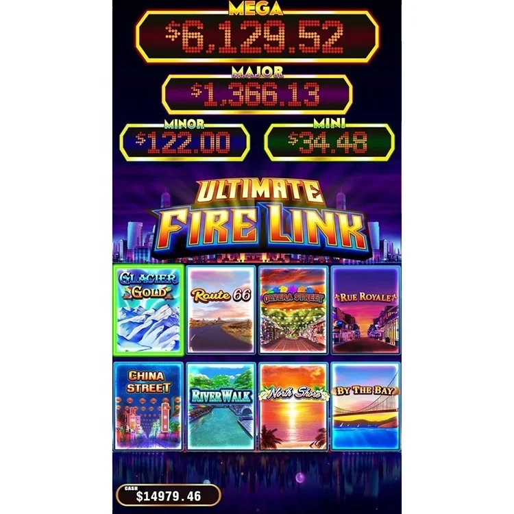 

2021 NEW 8-1 FIRELINK SLOT BOARD CASINO GAME RIVER WALK gaming slot machines