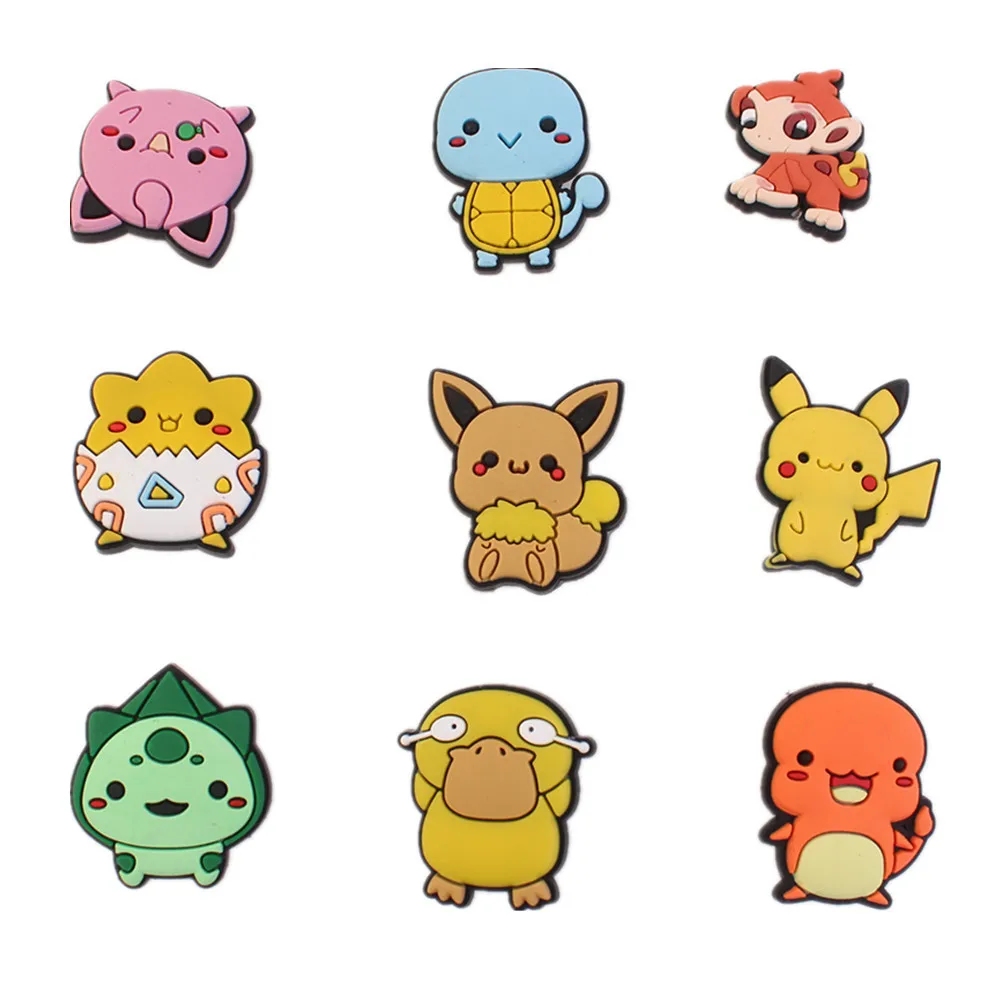 

Wholesale Cute style PVC new crocs charms or bracelets mouse crocks charms anime supplies party encanto