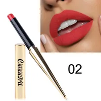 

Cmaadu gold bullet tube 12color sexy matte waterproof lipstick with private label