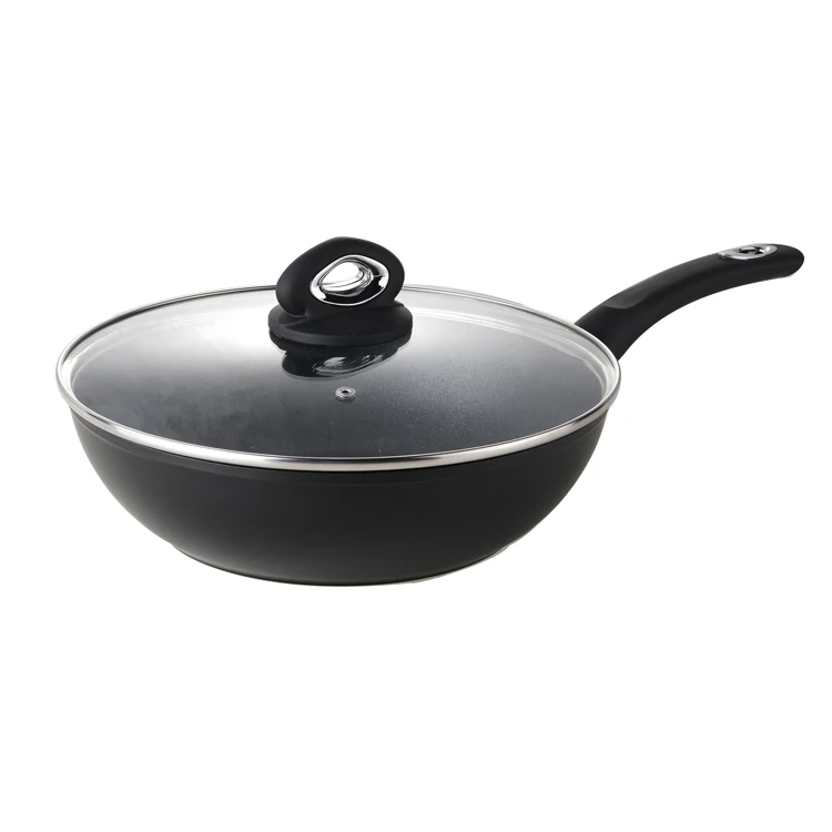 Family Home Cooking Pots Factory Aluminum Cookware Nonstick Wok