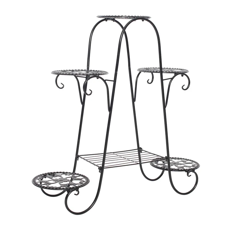 

Modern Style Abstract Wrought Iron Plant Stands