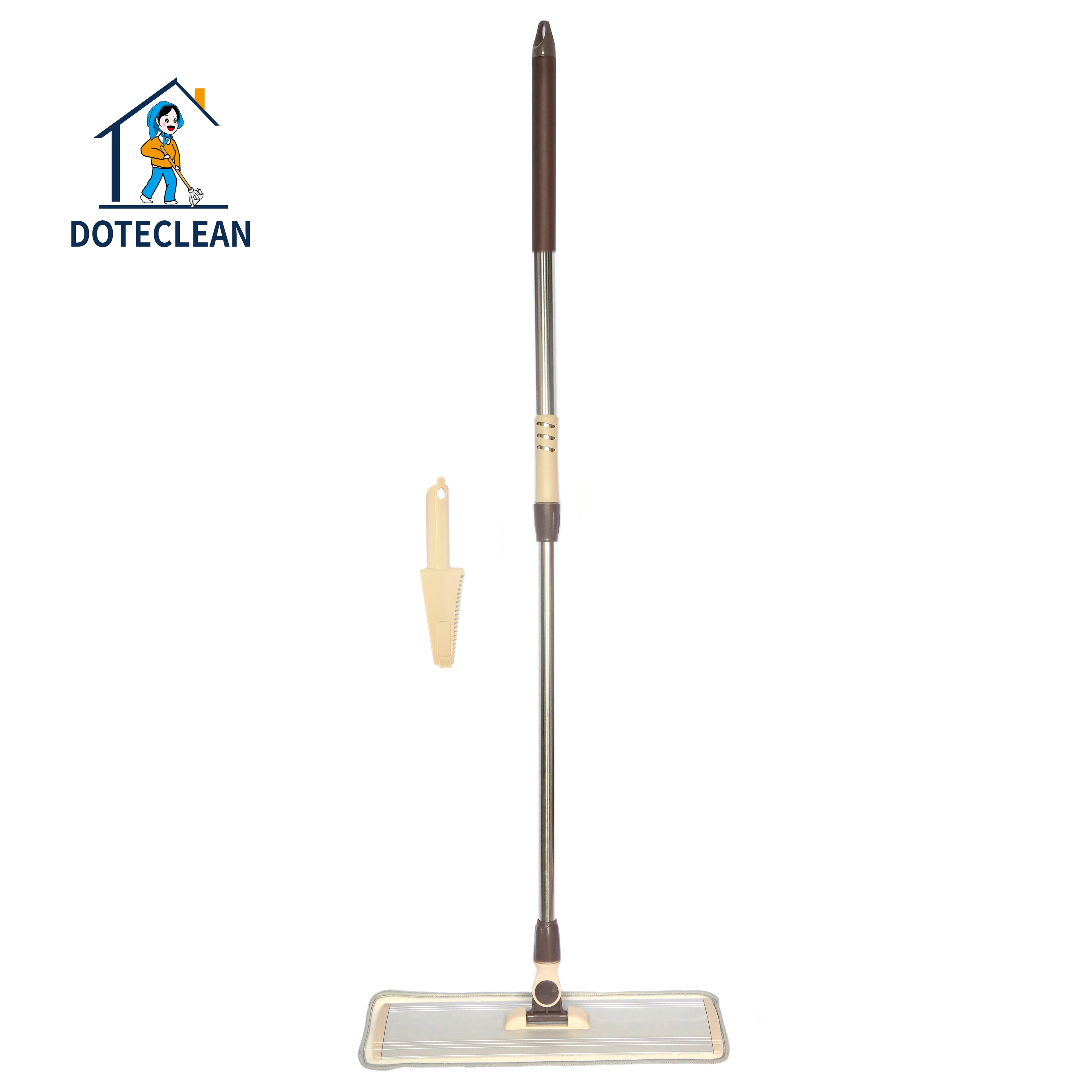 

65cm-Professional Design Aluminum Frame Dry Refill Floor Cleaner And Cleaning Flat Mop For Telescopic