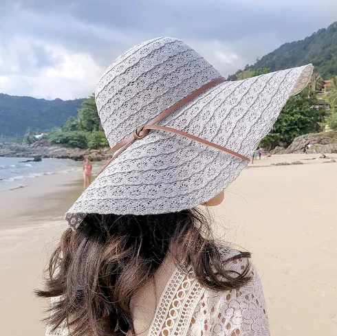 

Fashion Cheap Summer Seaside Beach 6 Color Fashion Wide Brim Straw Sun Hat