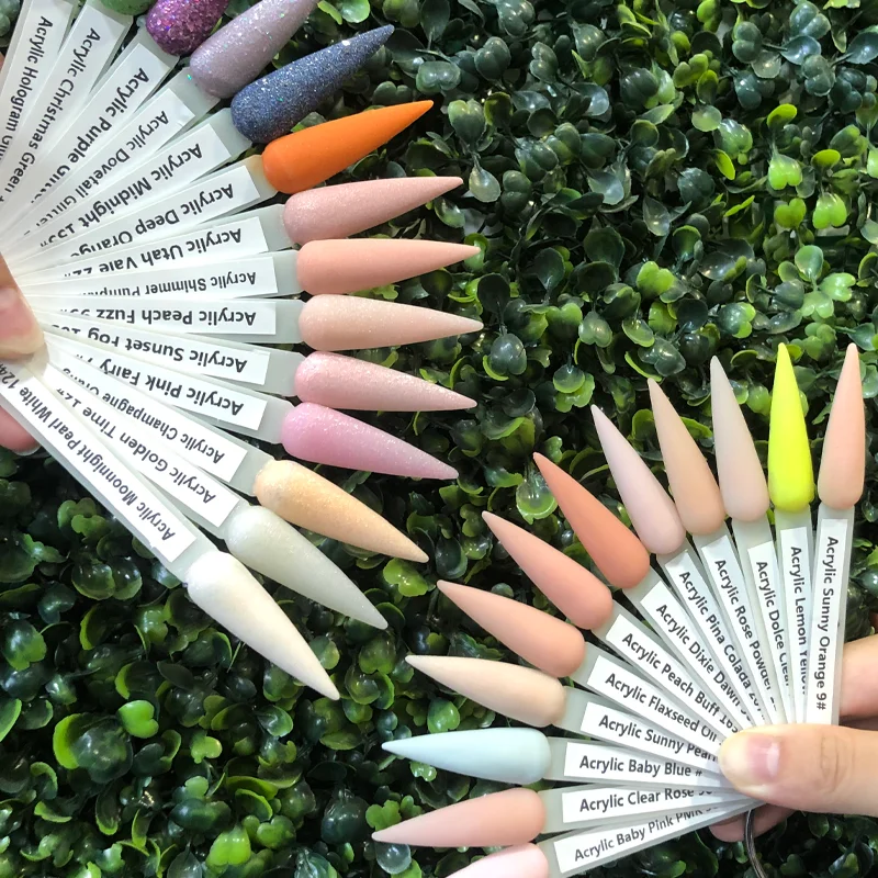 

Acrylic Powder Clear Pink White Carving Crystal Dipping Powder Dip, Morthan 3000,2000 solid+1000 glitter