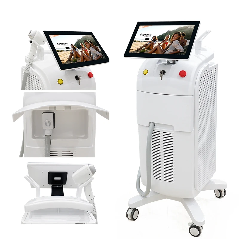 

multifunctional pulsed alexandrite and nd yag laser hair removal