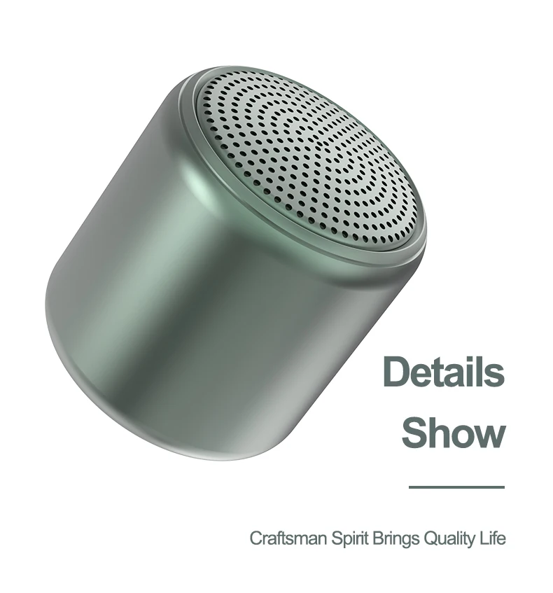 16 Colors Inpods Little Fun Mini Portable Wireless Bluetooth Speaker Stereo Sound System Dual Pairing 5.0 TWS Outdoor Column - ANKUX.COM