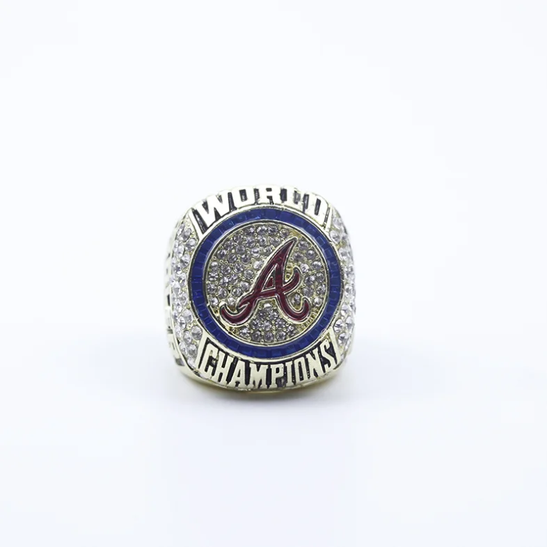 

2021 Atlanta Braves 1# Albies #13 Ocuna #8 Rosario #12 Soler #5 Freeman MLB championship ring