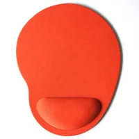 

Wholesale single color feet shape eva Wrist rest mouse pad