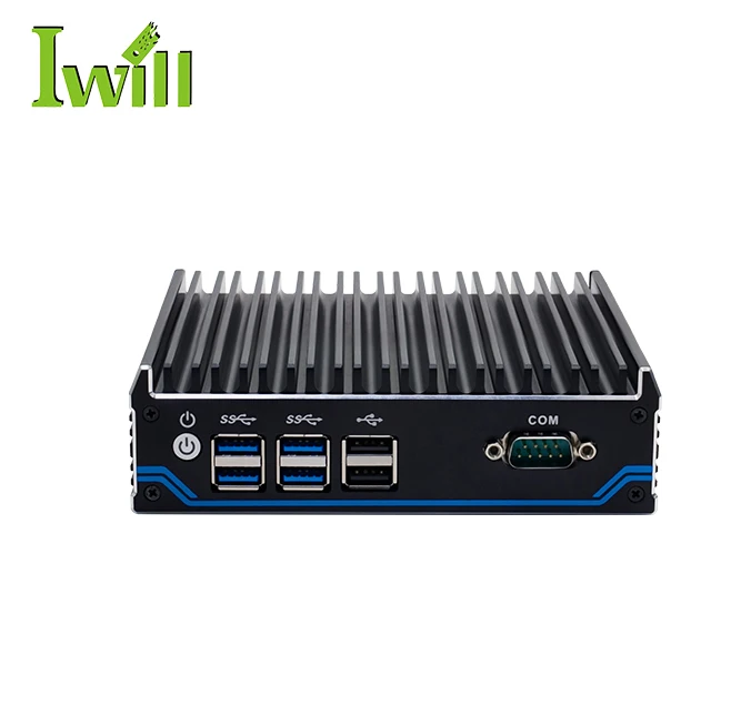 

Small Size OEM ODM Computer J4125 Quad Core 2.0GHz Mini Box desktop PC Cele ron Dual LAN Mini computer