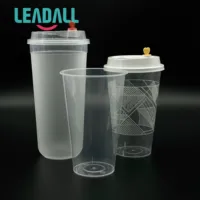 

customizable plastic customised disposable Customized boba tea cup with factory prices