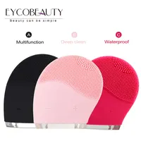 

Private Label Rechargeable Mini Electric Massager Silicone Facial Cleanser Face Cleansing Brush