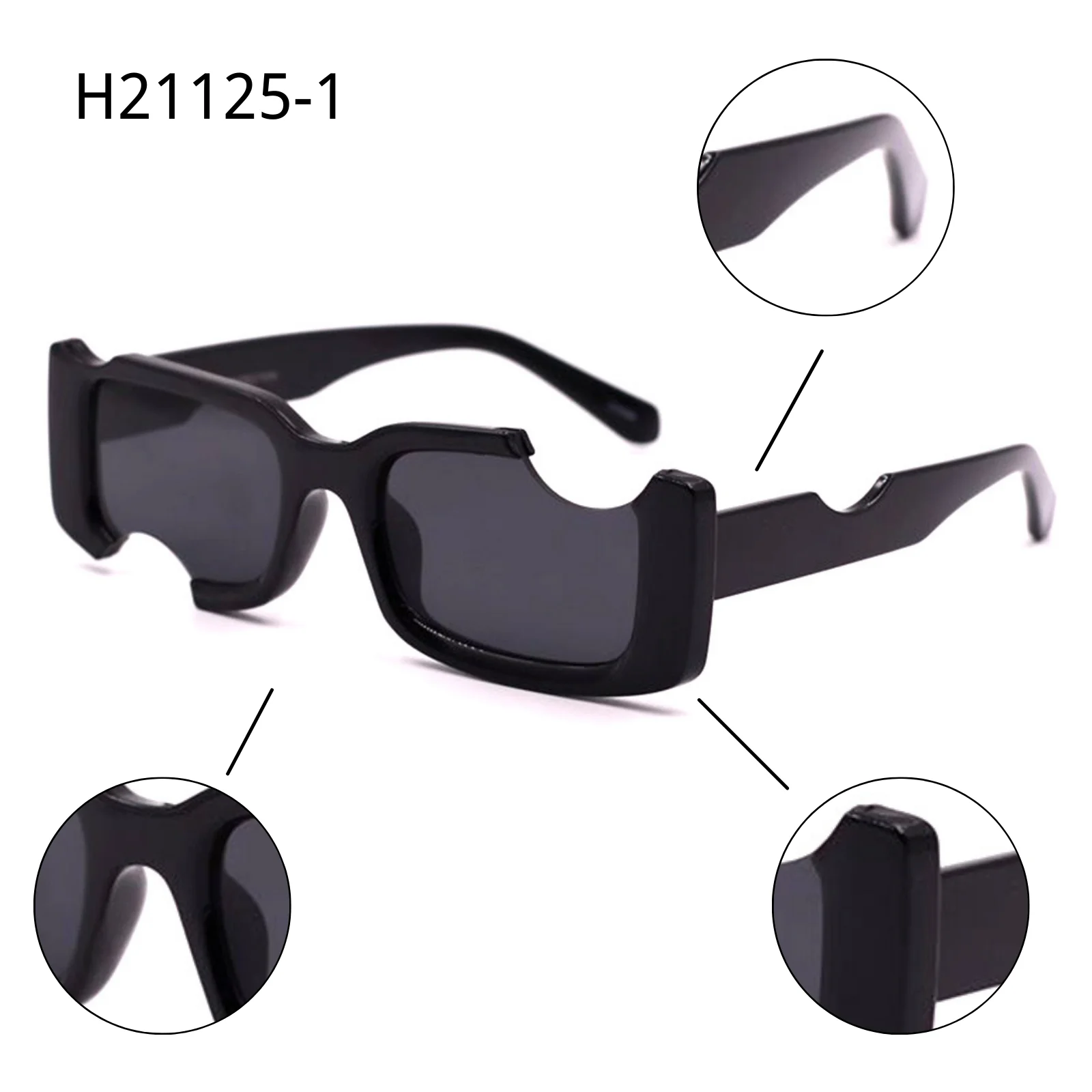 

VIFF HP21125 Custom Neweast Design Eyewear Manufacturer Men Women Eyeglasses River Wholesalers Ladies Vintage Sunglasses 2021