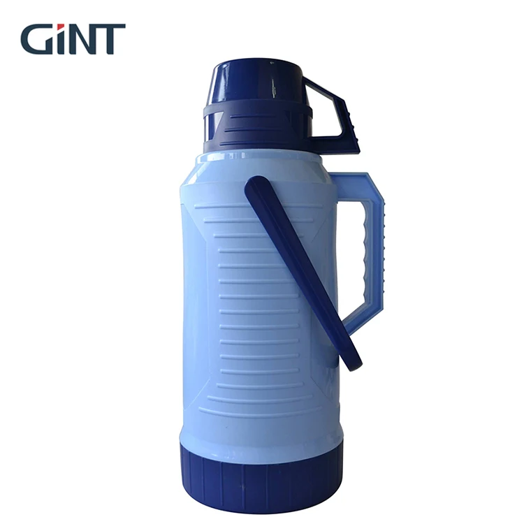 

2L portable glass liner Thermo Bottle high quality Vacuum Flask Insulated hot drinks bottle insulated wholesale, Orange white pink blue purple