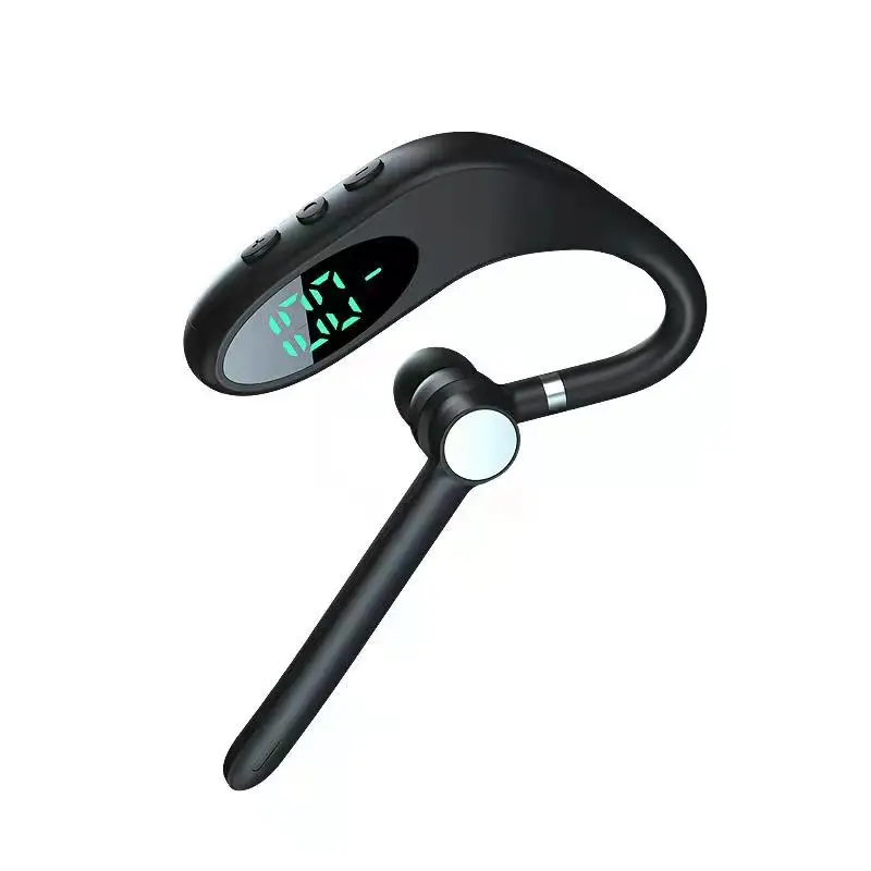 

BT Earhook Earphones TWS Wireless Single Ear BT earbuds for meeting business