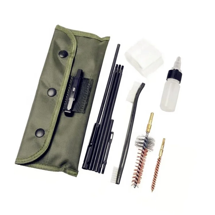 

Gun Brush Gun Cleaning Kit for 22cal/5.56mm 30cal/7.62mm Rifles and Gun Wire Brush, Black