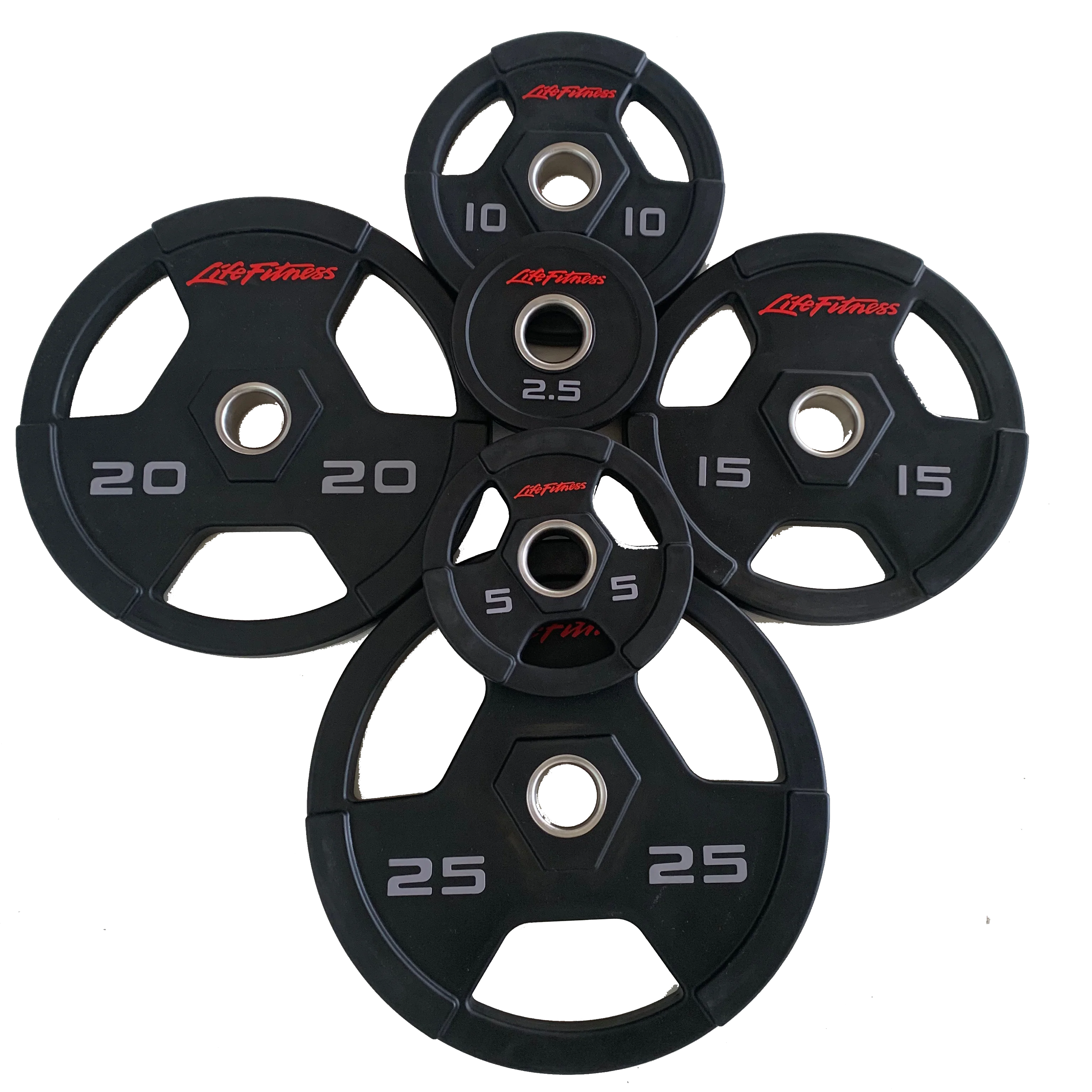 

Commercial New PU Urethane Weightlifting Weight Plate Black Rubber coated weight plate