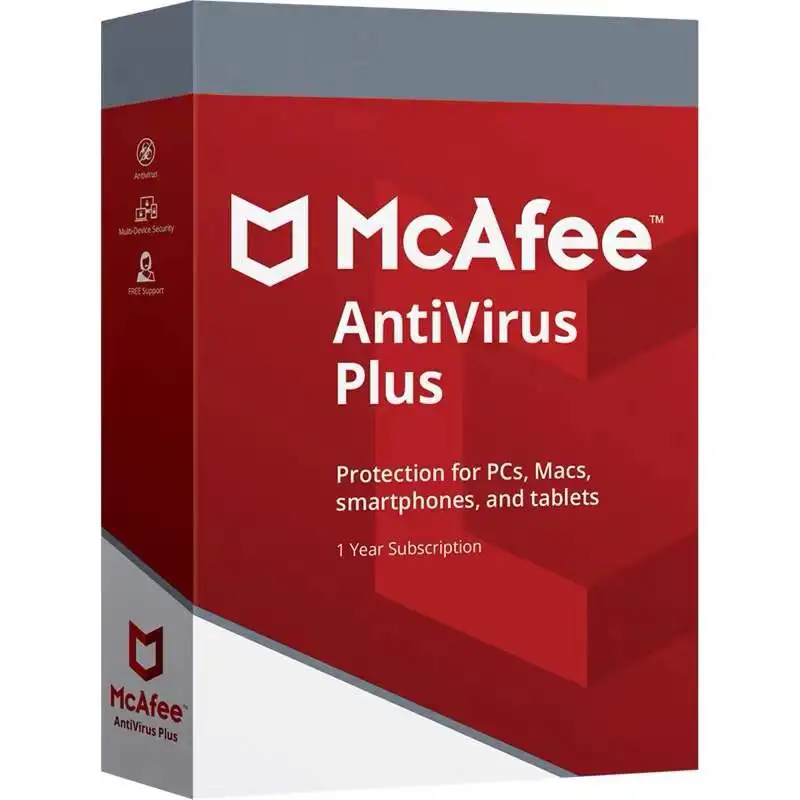 

Download Code 1 Year Subscription 10 Device Total Protection Internet Security Software McAfee Antivirus