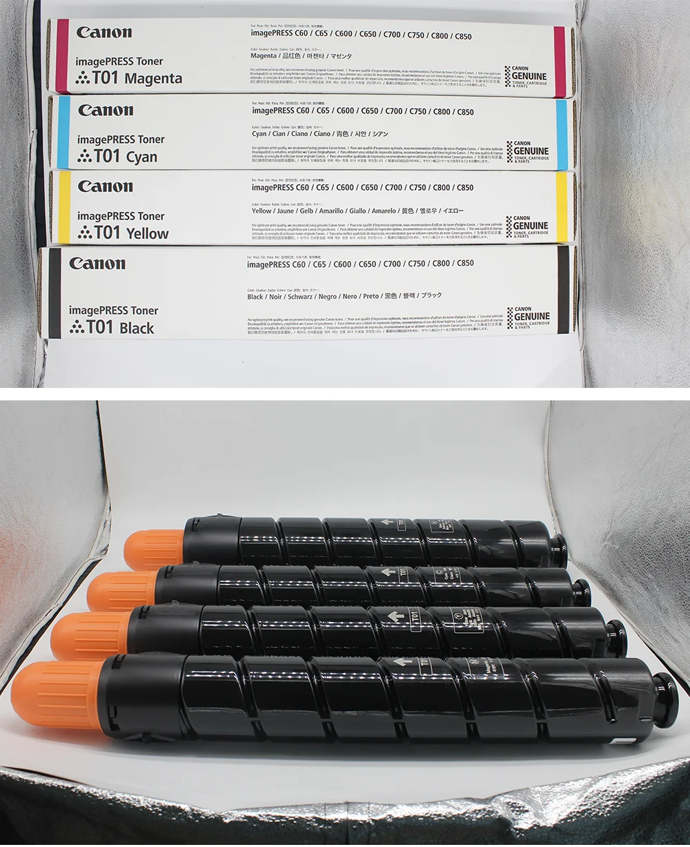 Japan Original T01 Toner Patrone Für Canon Imagepress C750 C850 C600