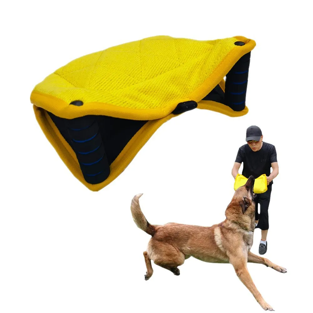 

Protection Dog Bite Sleeve Pillow 2 Handle with 1 Loop Tug Toy Dog Biting Sleeves Training tools