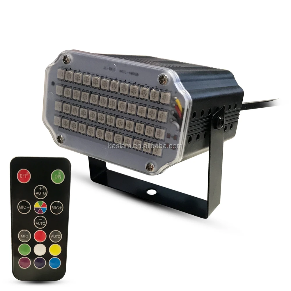48/108/180 Led Mixed Flashing Stage Lights Remote Sound Activated Disco