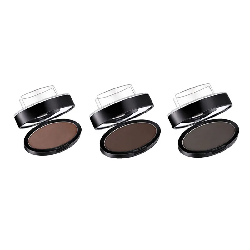 

3 Colors 3 style Easy Operation Eyebrow Stamp Powder For Makeup Private Label Eyebrow Powder Seal