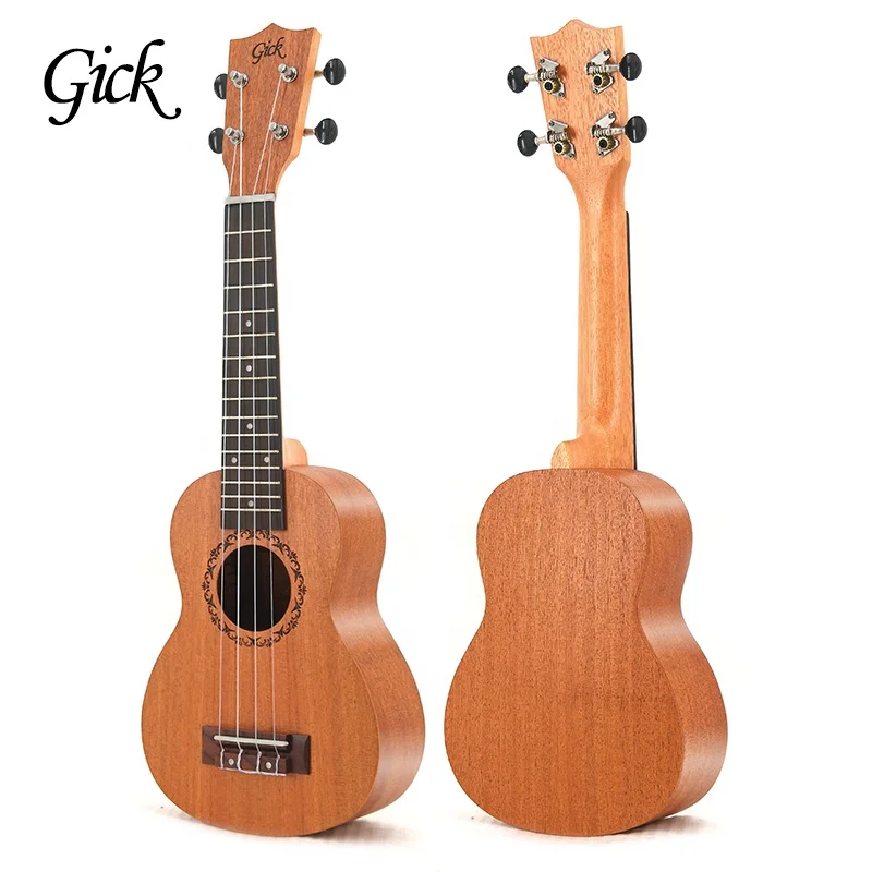 

Hotsale 21 inch All Sapele Wood Soprano Ukulele, Color as shown