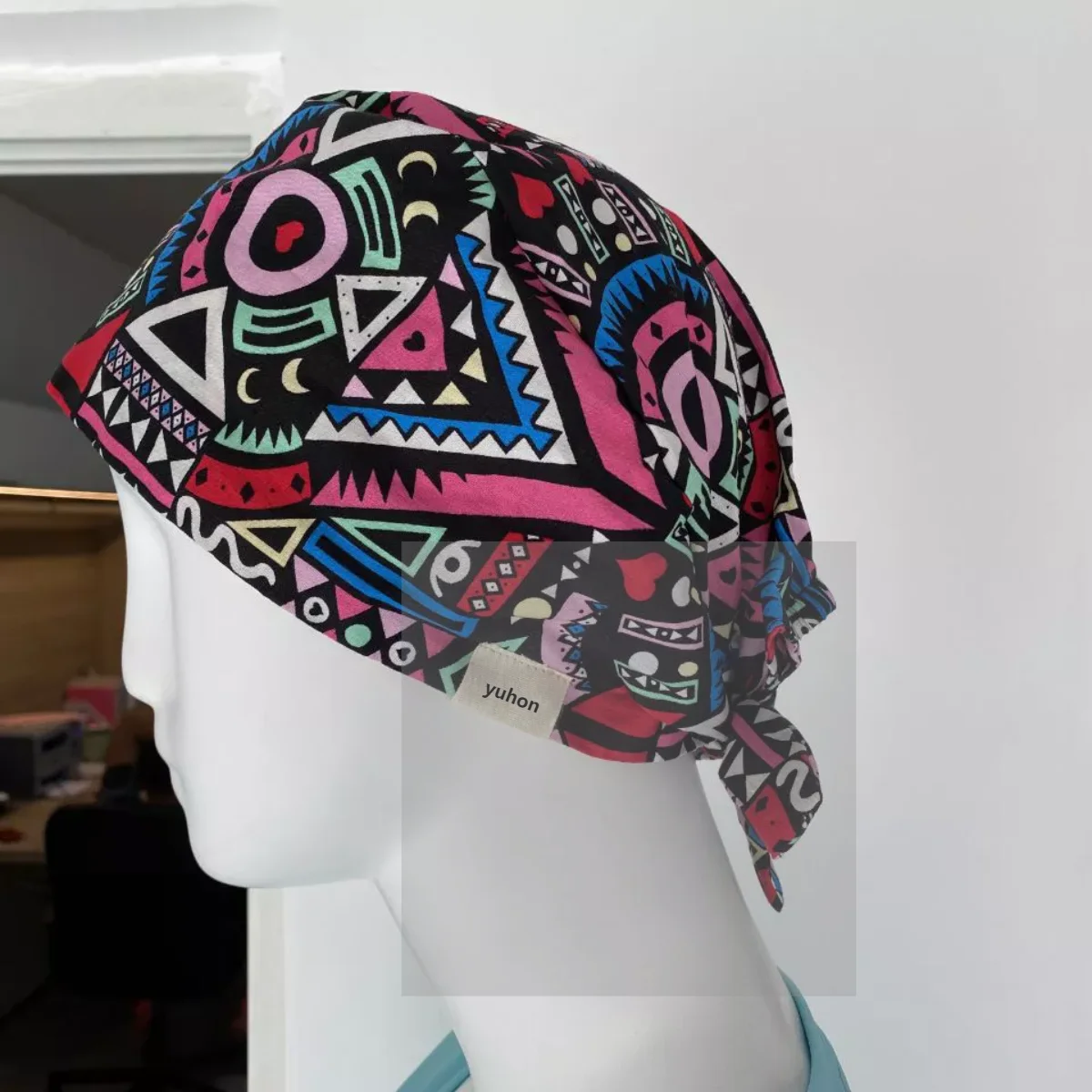 custom bouffant scrub hats