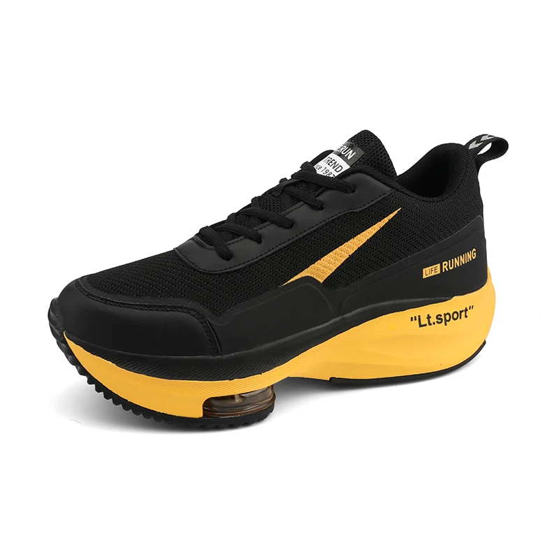 

Large style wholesale sports shoes men's summer marathon jogging breathable lightweight mesh shoes men's running shoes