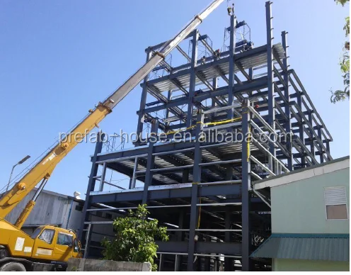 multi storey steel structure construction workshop