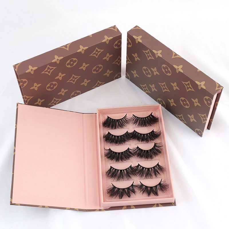 

2021 New lash style faux mink lashes 15mm with custom lash case Wholesale eyelash vendor customized boxes 25mm, Natural black