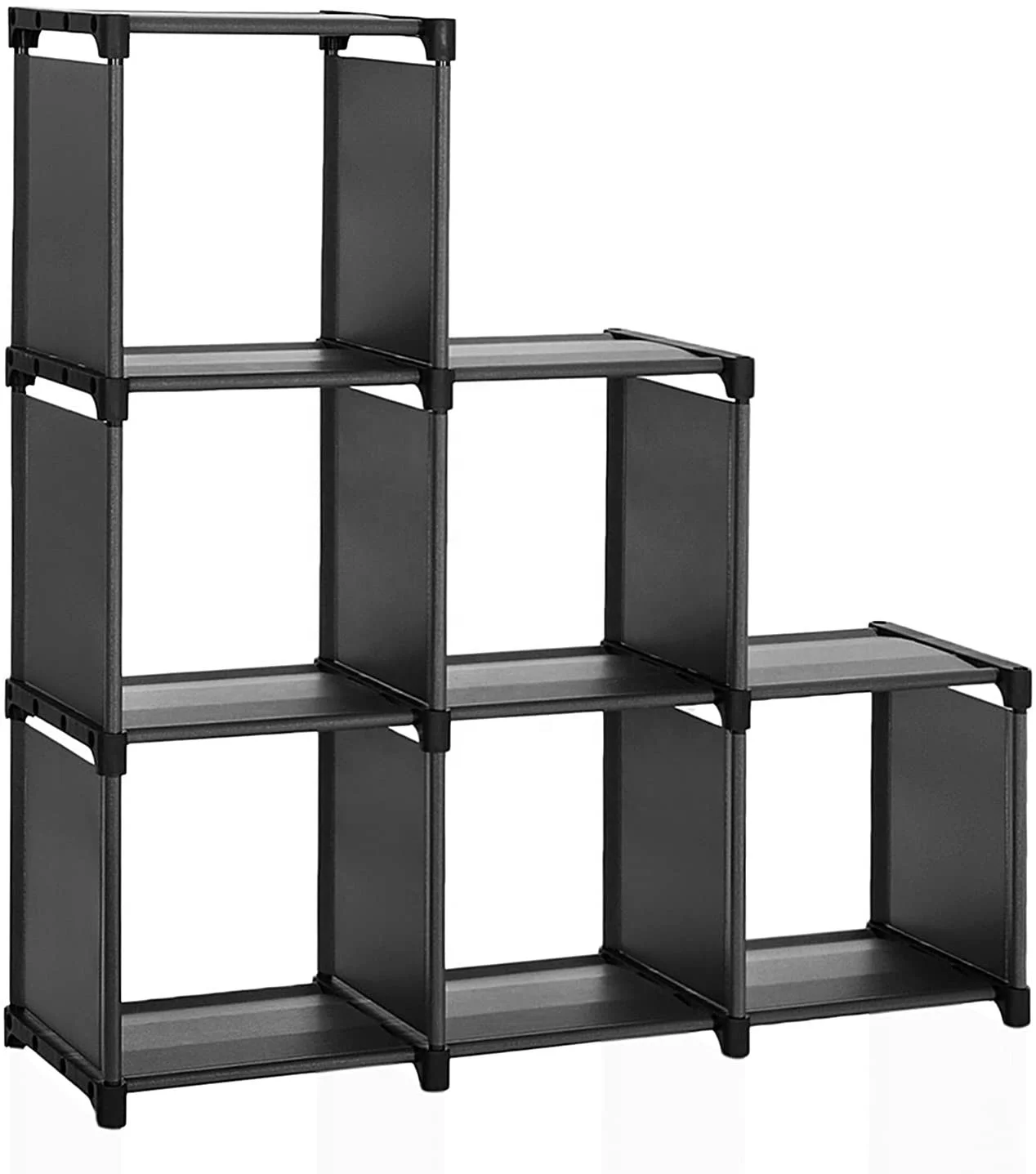 

6 Cube Storage Shelves, Modular Bookshelf Toy Rack, Display Cabinet and Closet Organizer Unit, Customized color