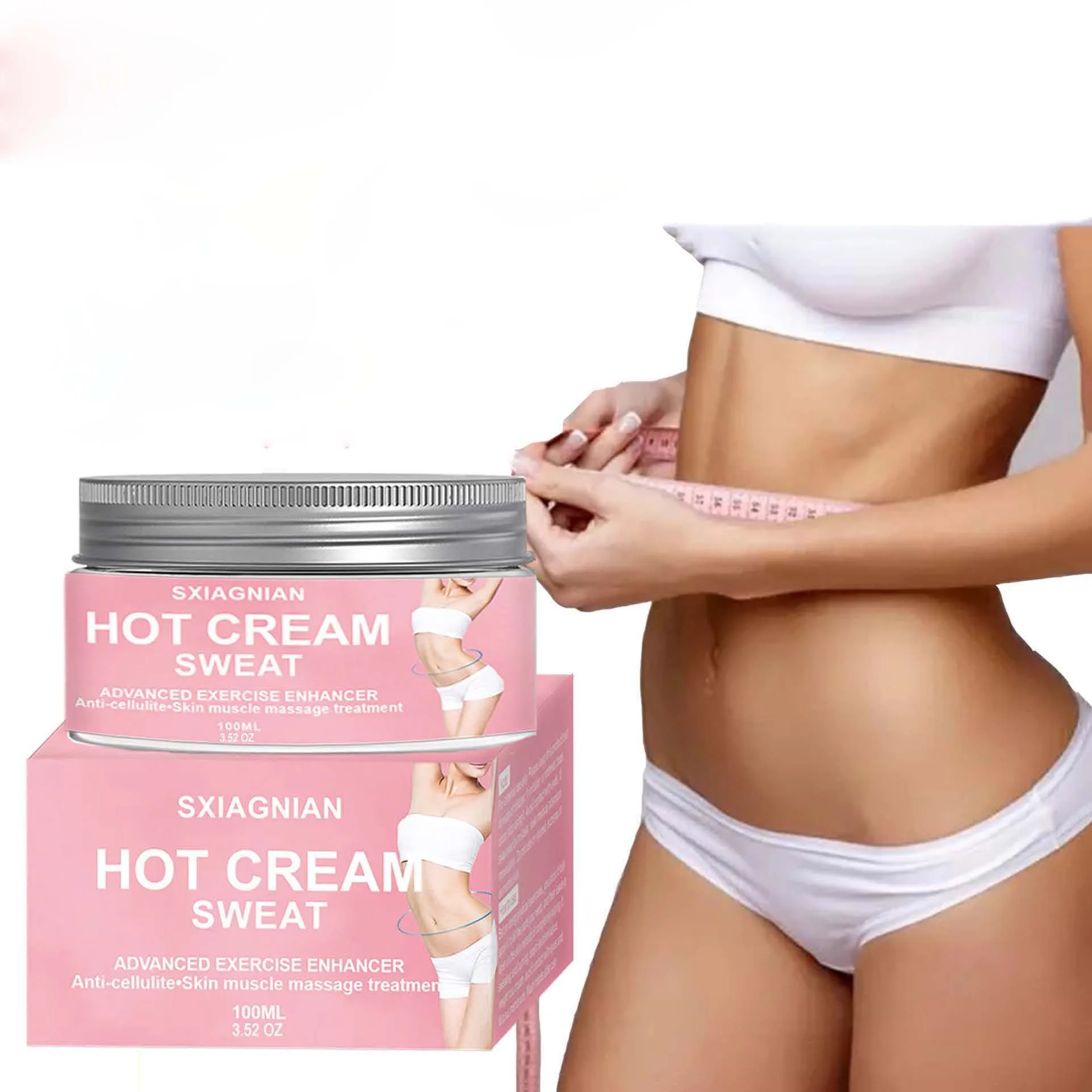 

Sweat Enhancing Vegan Waist Body Burner Lose Weight Fat Burn Gel Strawberry Hot Bust Korea Slimming Cream