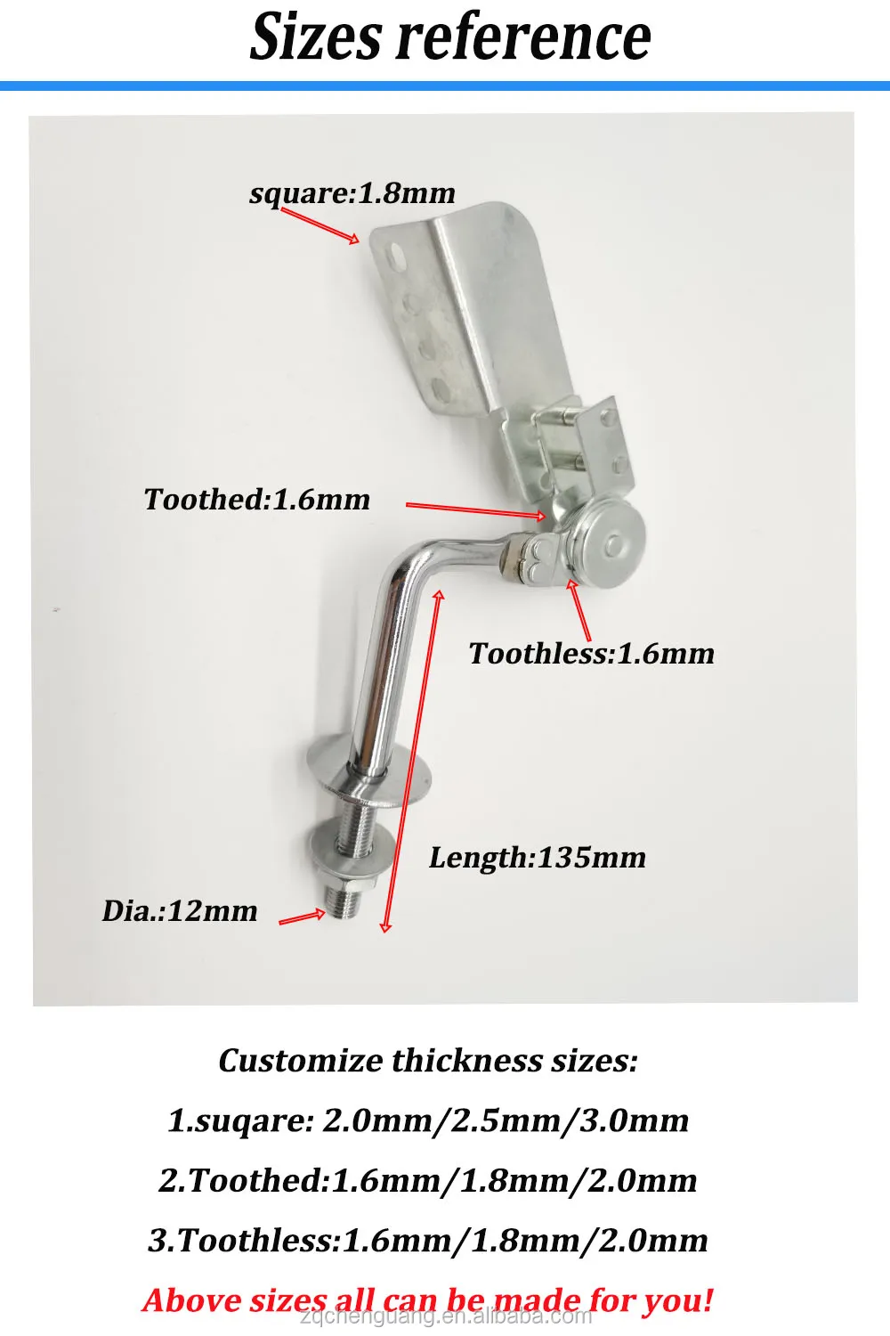 110 Degree Concealed Ratchet & Gears Hinges Soft Closing Bed