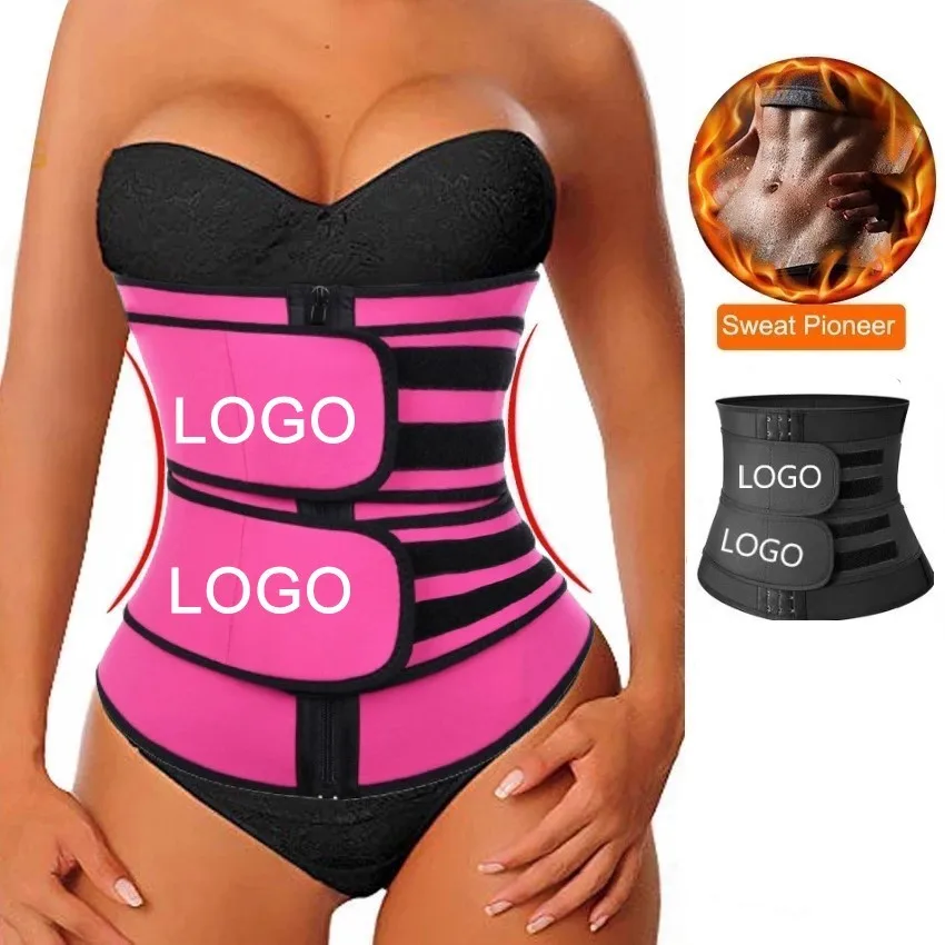 

Slimming Waist Belts Thermal Thermo Slim Sauna Neoprene Waist Cincher Shaper, Black