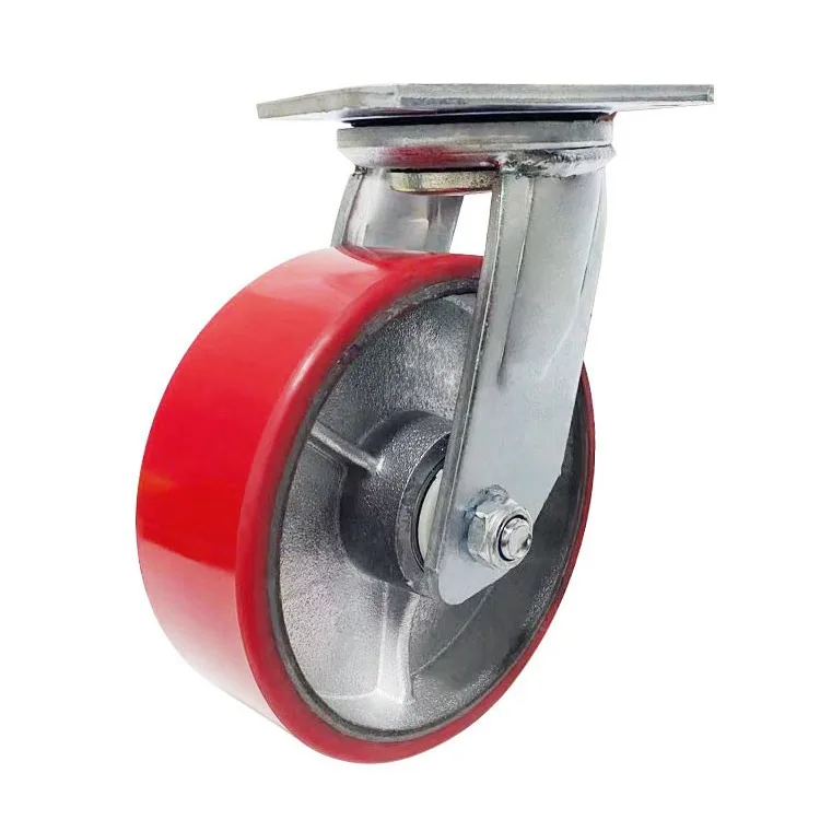 Heavy duty polyurethane casters